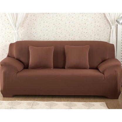 Elastic Plain Solid Sofa Cover