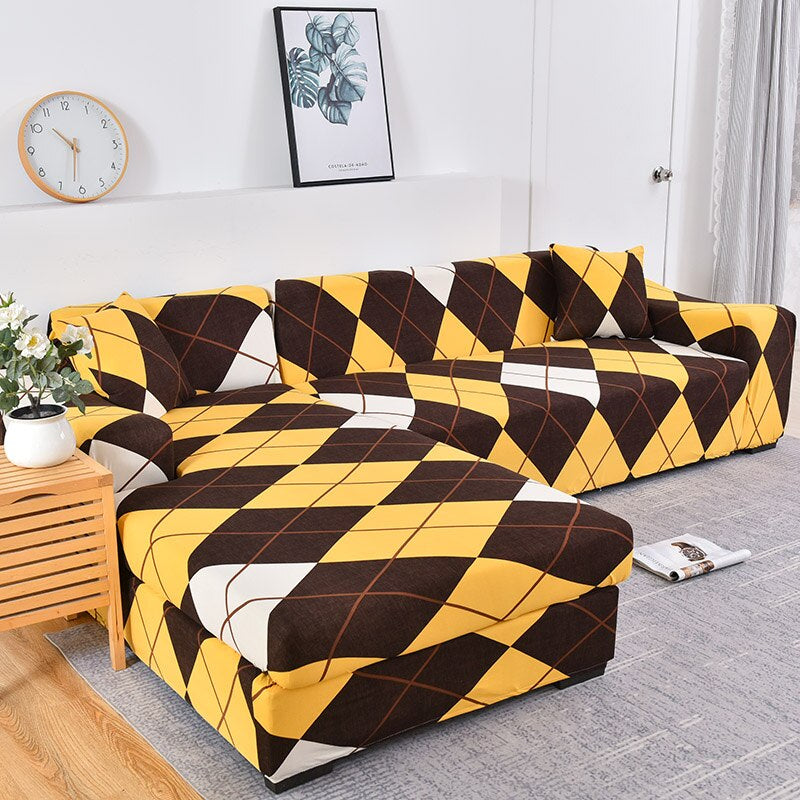 Corner Sofa Elastic Slipcovers Covers