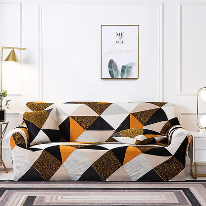 Elastic Sofa Printed Covers For Living Room