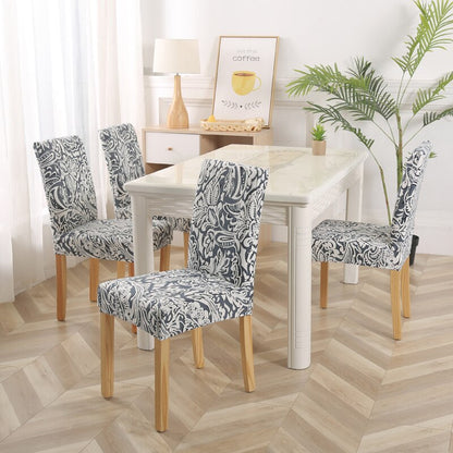 Elastic Dining Chair Cover Slipcover