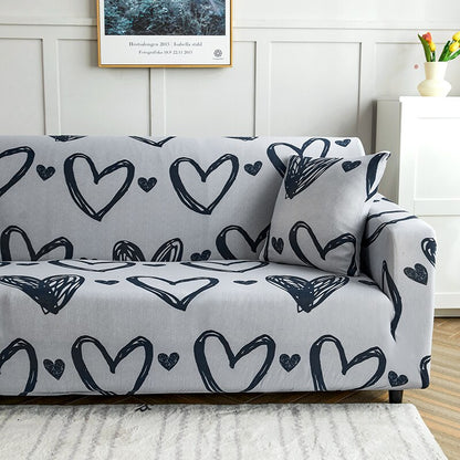 Stretch Elastic Floral Printed Sofa Covers For Living Room