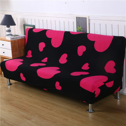 Stretch Folding Sofa Bed Cover Without Armrest