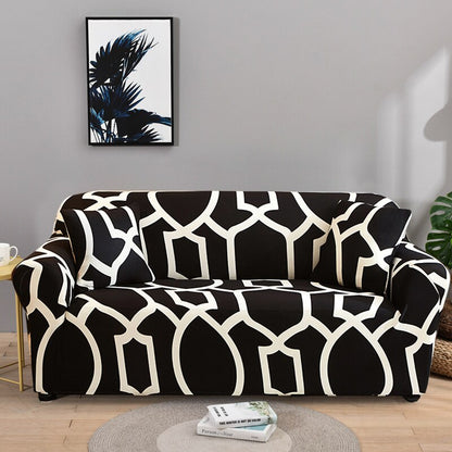 Geometric Sofa Covers For Living Room