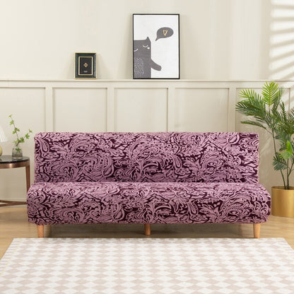 Big Elastic Armless Sofa Bed Cover