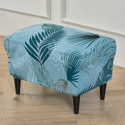 Stretch Footstool Cover For Living Room