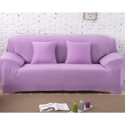 Elastic Plain Solid Sofa Cover