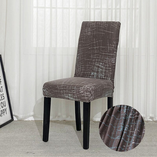 Elastic Stain Resistant Printed Chair Covers