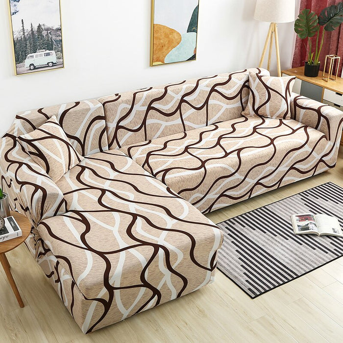 Corner Sofa Elastic Slipcovers Covers