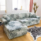 Printed L-shape Elastic Sofa Covers