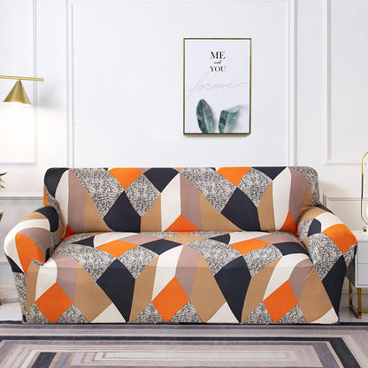 Elastic Sofa Printed Covers For Living Room