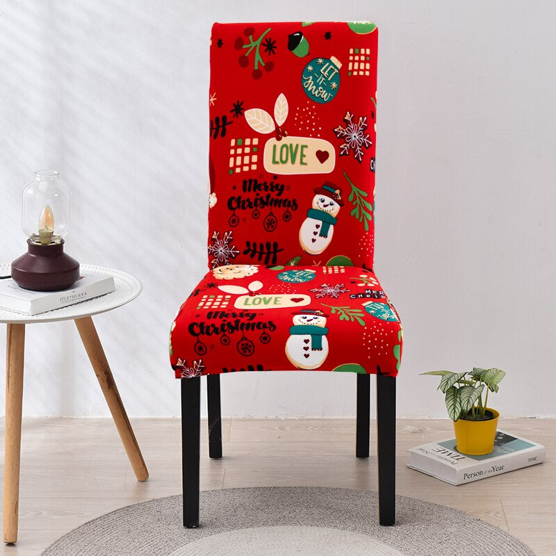 Christmas Dining Chair Covers For Party