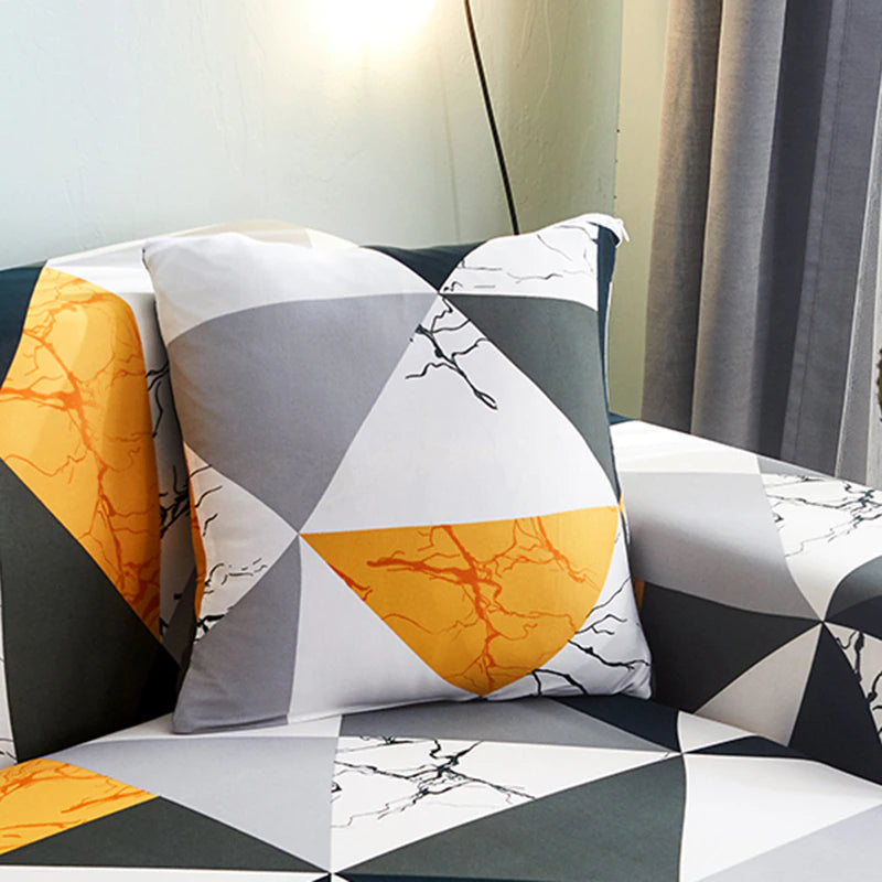 Polyester Pillow Case In Abstract Designs