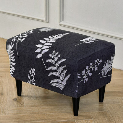 Stretch Footstool Cover For Living Room