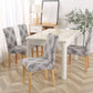 Elastic Dining Chair Polyester Slipcovers