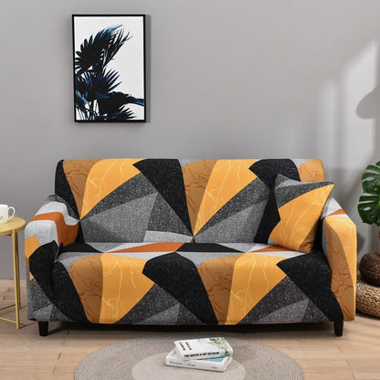 Geometric Sofa Covers For Living Room