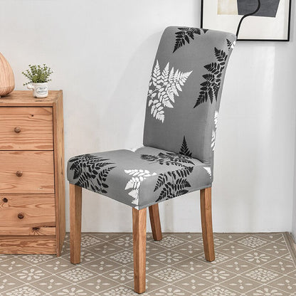 Elastic Printed Dining Chair Covers