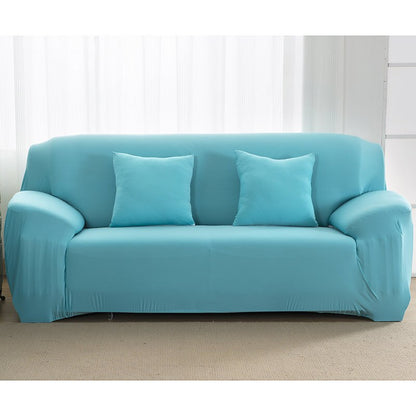 Elastic Plain Solid Sofa Cover