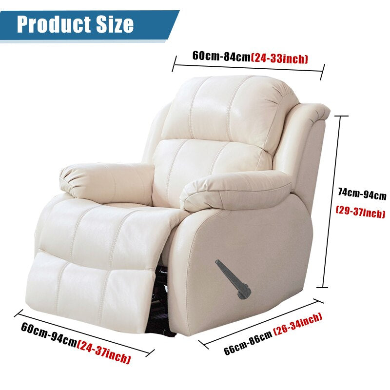 Solid Print Stretch Chair Cover