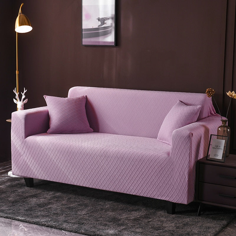 Elastic Jacquard Fabric Sofa Cover For Living Room