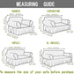 High Elastic Stretchable Cushion Couch Sofa Cover With Skirt