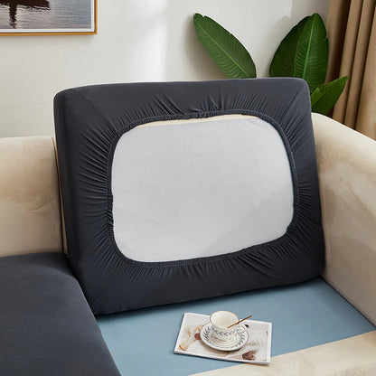 Plain Color Stretch Sofa Seat Cushion Cover