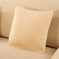 Solid Color Elastic Pillow Case Cushion Cover