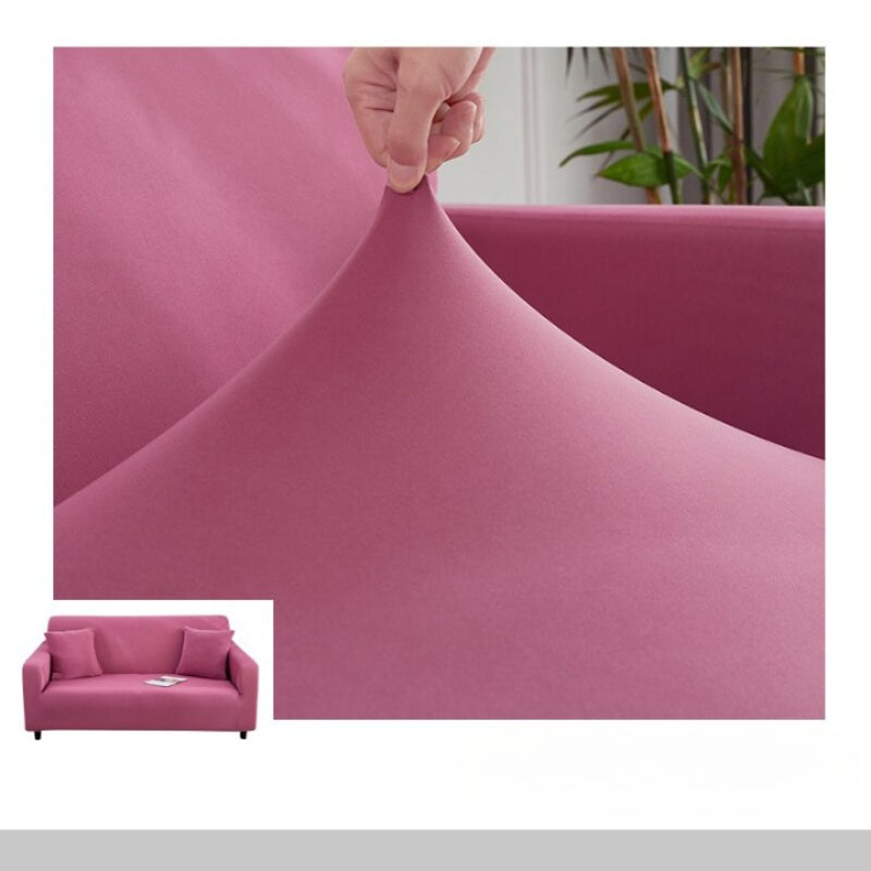 Solid Color Stretch Sofa Cover For Living Room