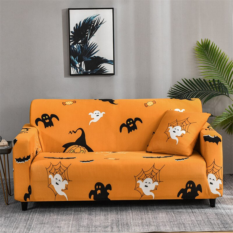 Christmas & Halloween Sofa Covers For Living Room