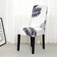 Elastic Printed Dining Chair Covers