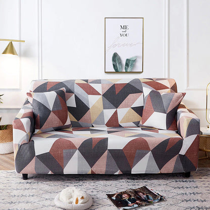 Elastic Sofa Printed Covers For Living Room