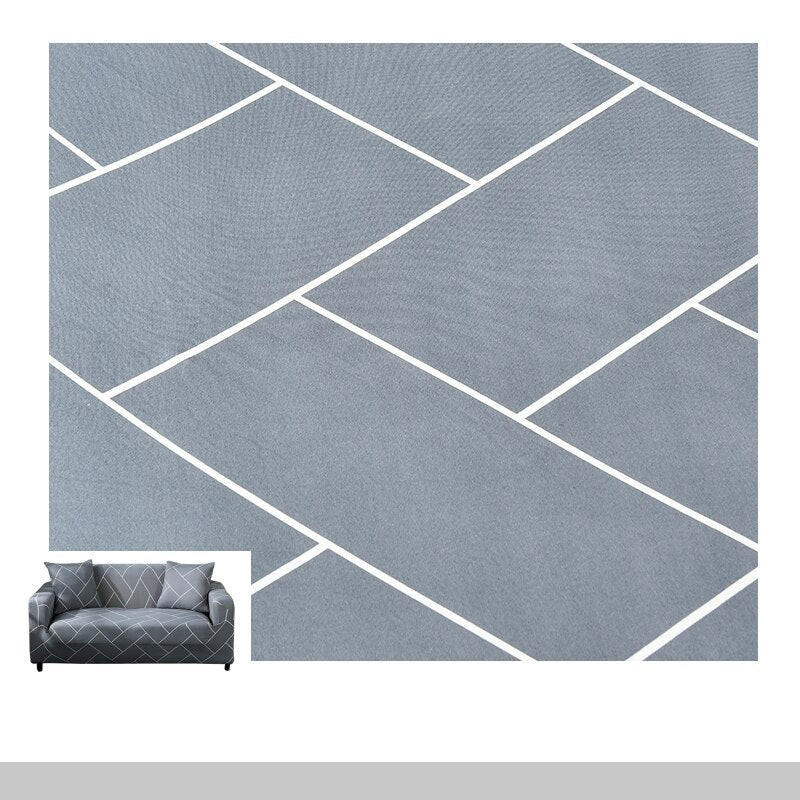 Cross Pattern Sofa Covers For Living Room