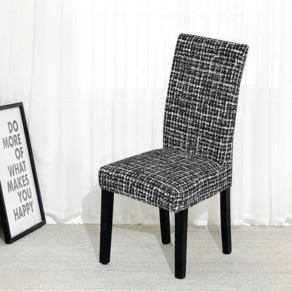 Printed Geometry Slipcover For Chair