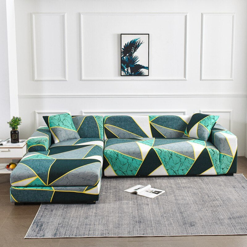Printed Pattern Sofa Slipcover