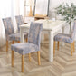 Elastic Dining Chair Polyester Slipcovers