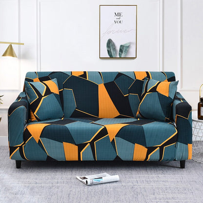 Elastic Sofa Printed Covers For Living Room