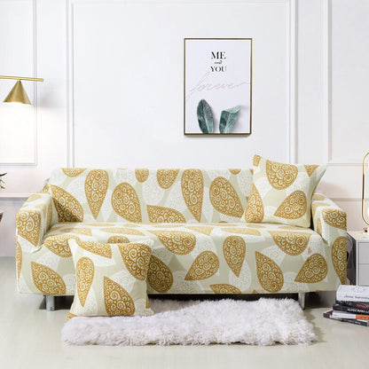 Elastic Sofa Printed Covers For Living Room