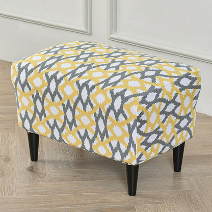 Stretch Footstool Cover For Living Room