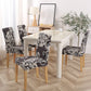 Elastic Dining Chair Polyester Slipcovers