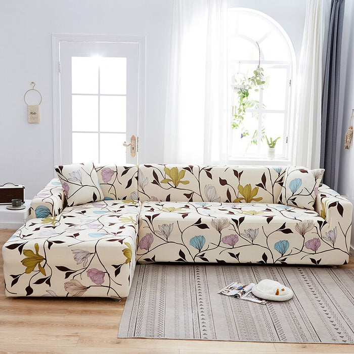L-shaped Longue Sofa Cover For Home