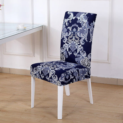 Printed Pattern Chair Cover For Dining Room