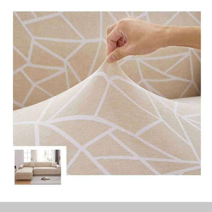 Stretch Cross Pattern Elastic Sofa Covers