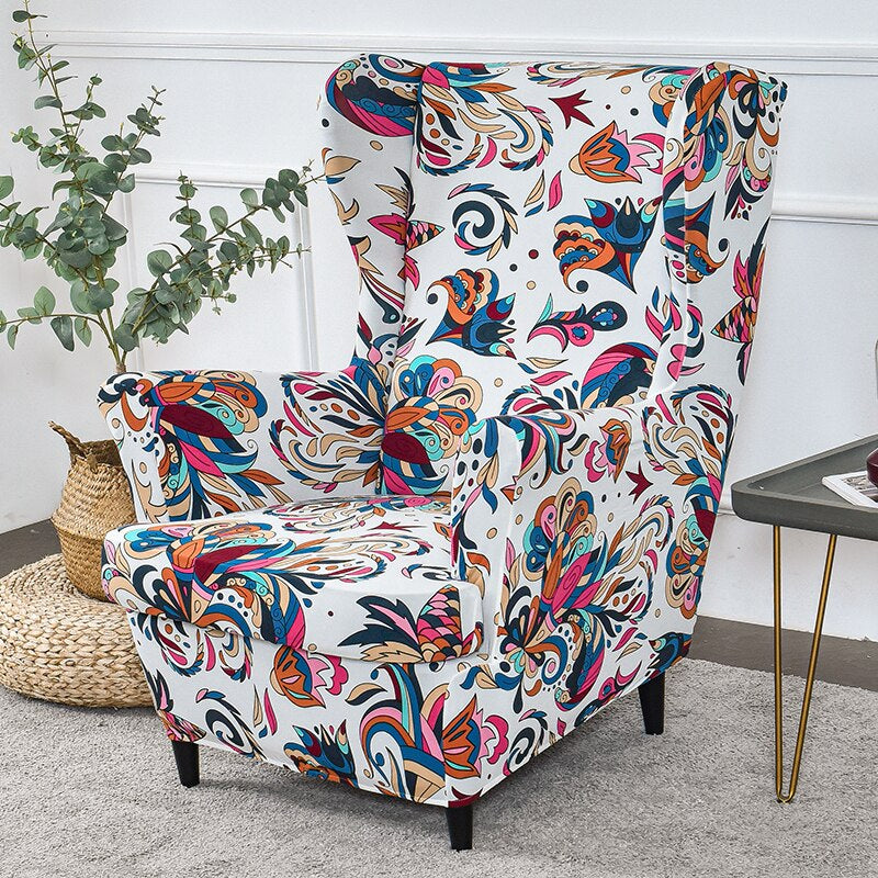 Wingback Chair Slipcover