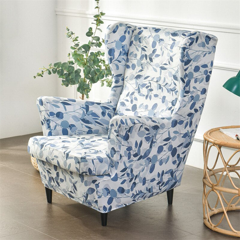 Printed Armchair Elastic Slipcover