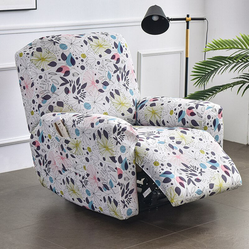 Printed Wing Chair Slipcovers