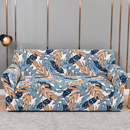 Stretch Elastic Floral Printed Sofa Covers For Living Room