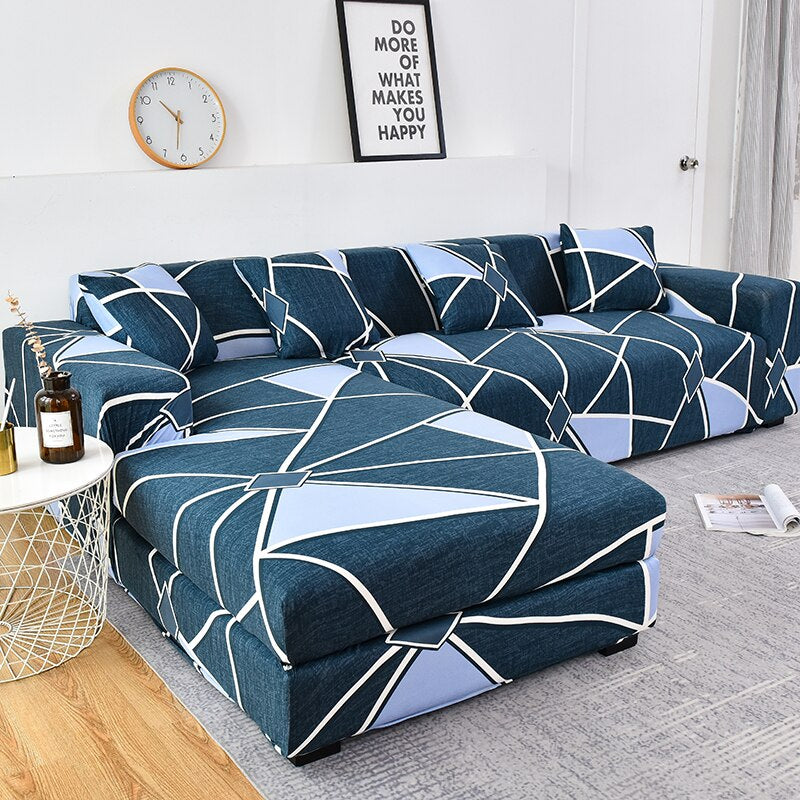 Stretch L Shape Sofa Covers For Living Room