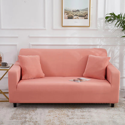 Elastic Plain Solid Sofa Cover