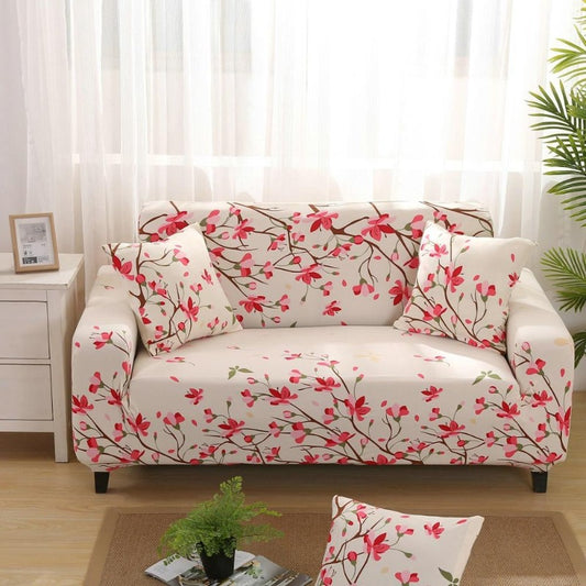 Peach Blossom Pattern Sofa Covers