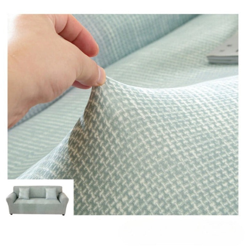 Cross Pattern Sofa Cover For Living Room