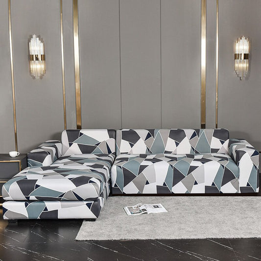 Polyester Printed Sofa Covers For Living Room